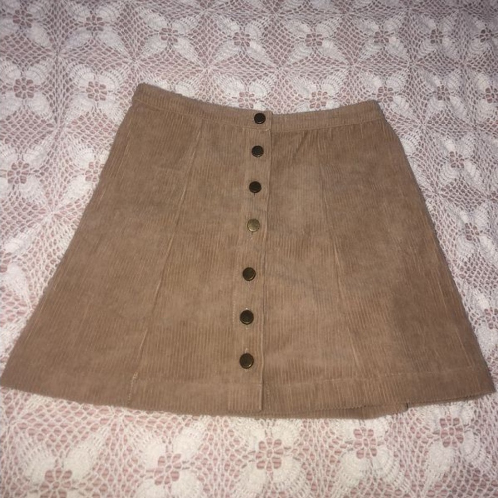 Beige skirt